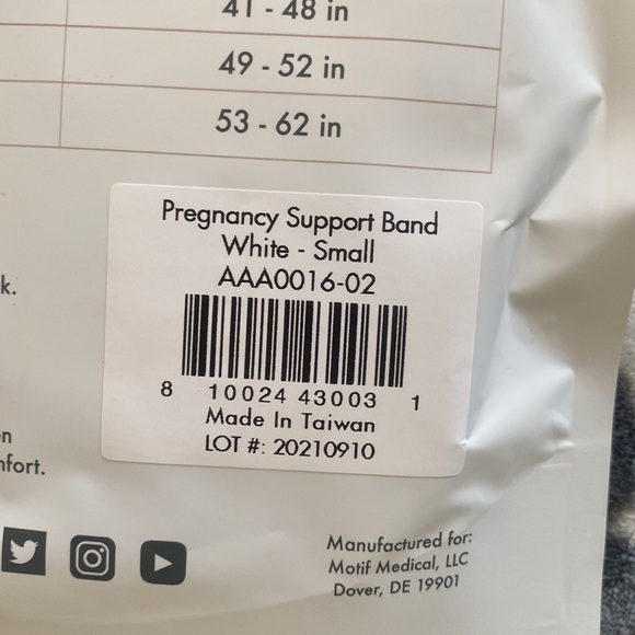 Motif pregnancy support band - Picture 4 of 4